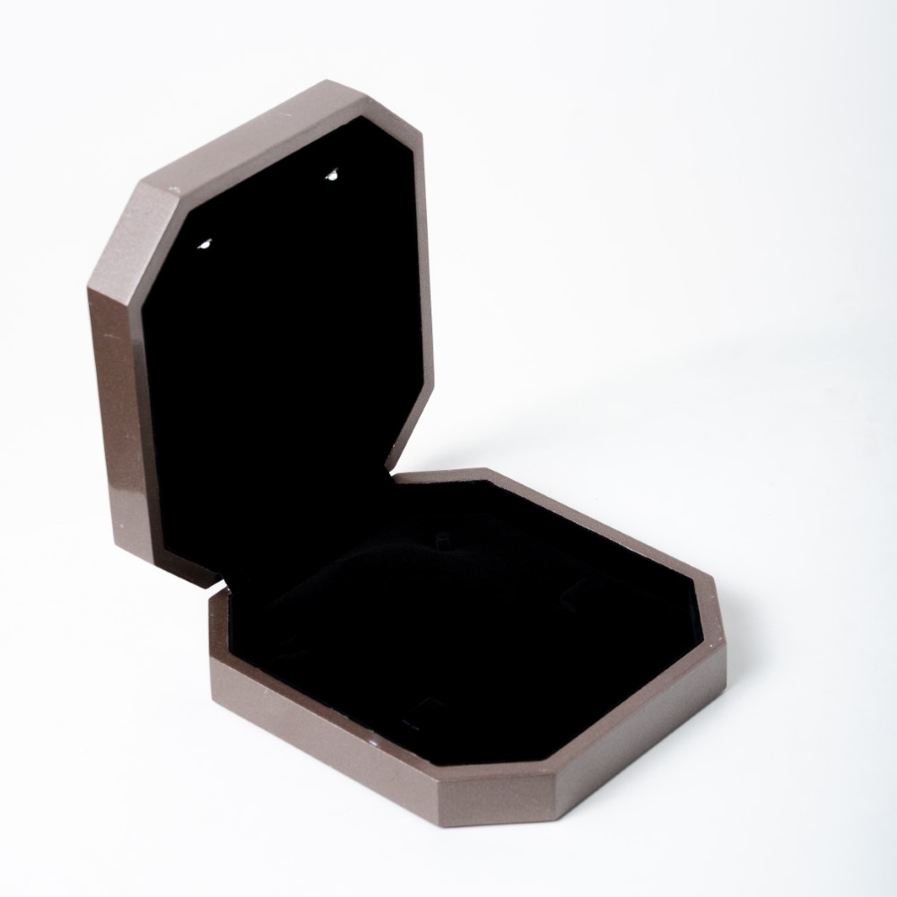 custom shaped wooden jewellry box with LED lights
