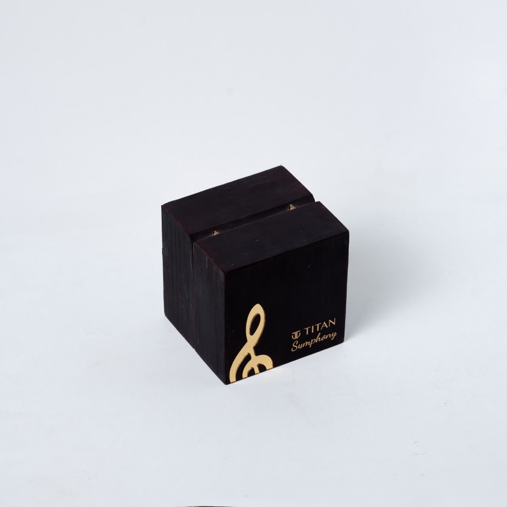 mdf wooden jewellry box peacock printed