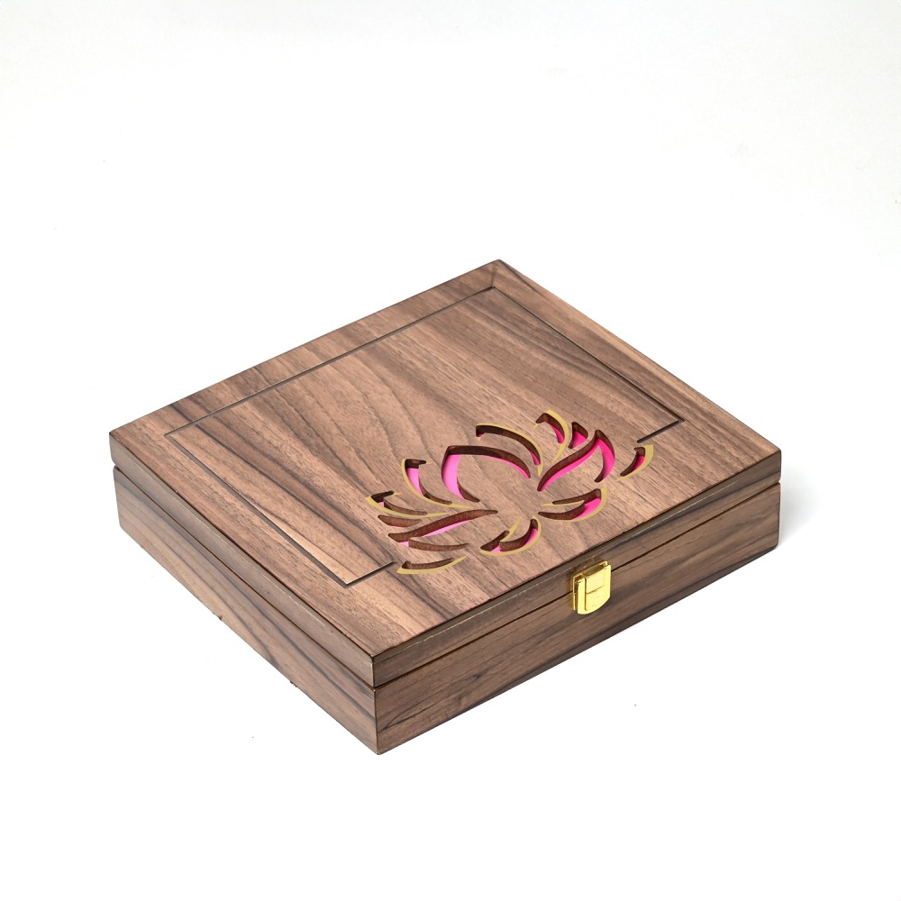 custom shaped wooden jewellery box