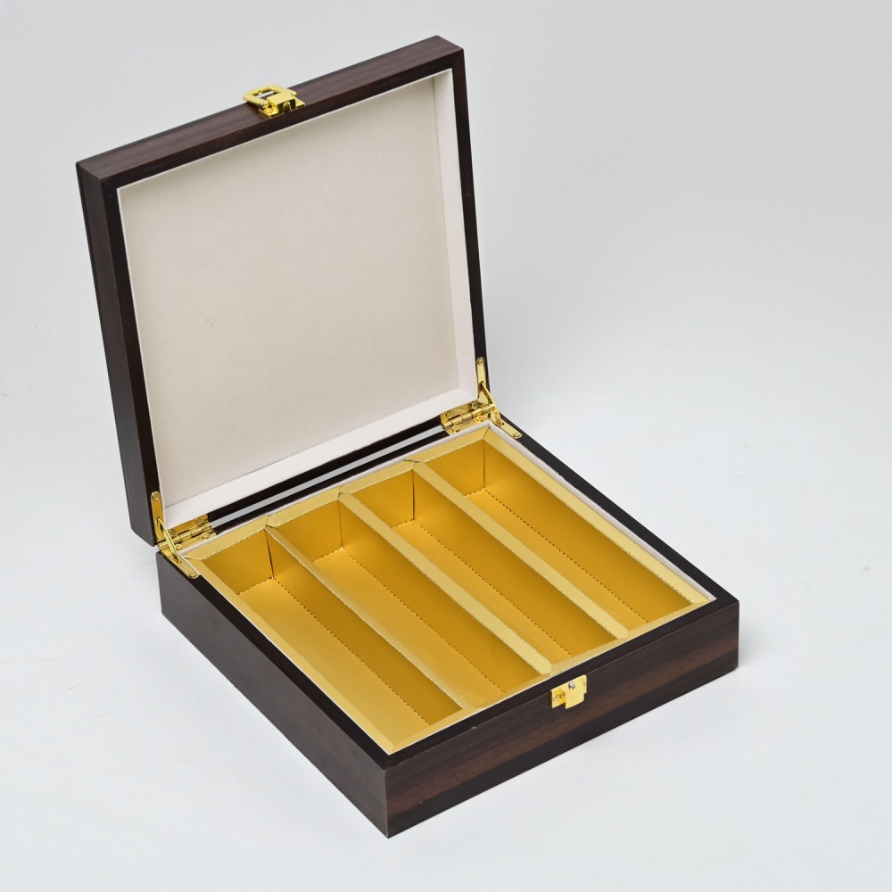 wooden jewellery box set with printing custom sizes