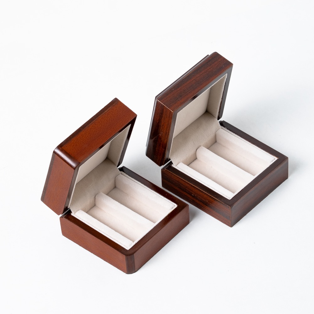 custom shaped wooden jewellry box with LED lights