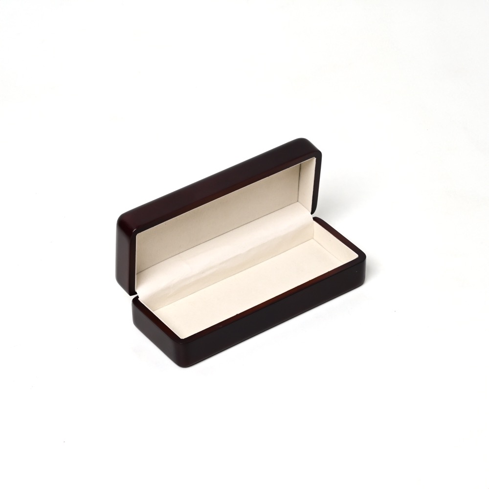green shiny customised wooden jewelry box set