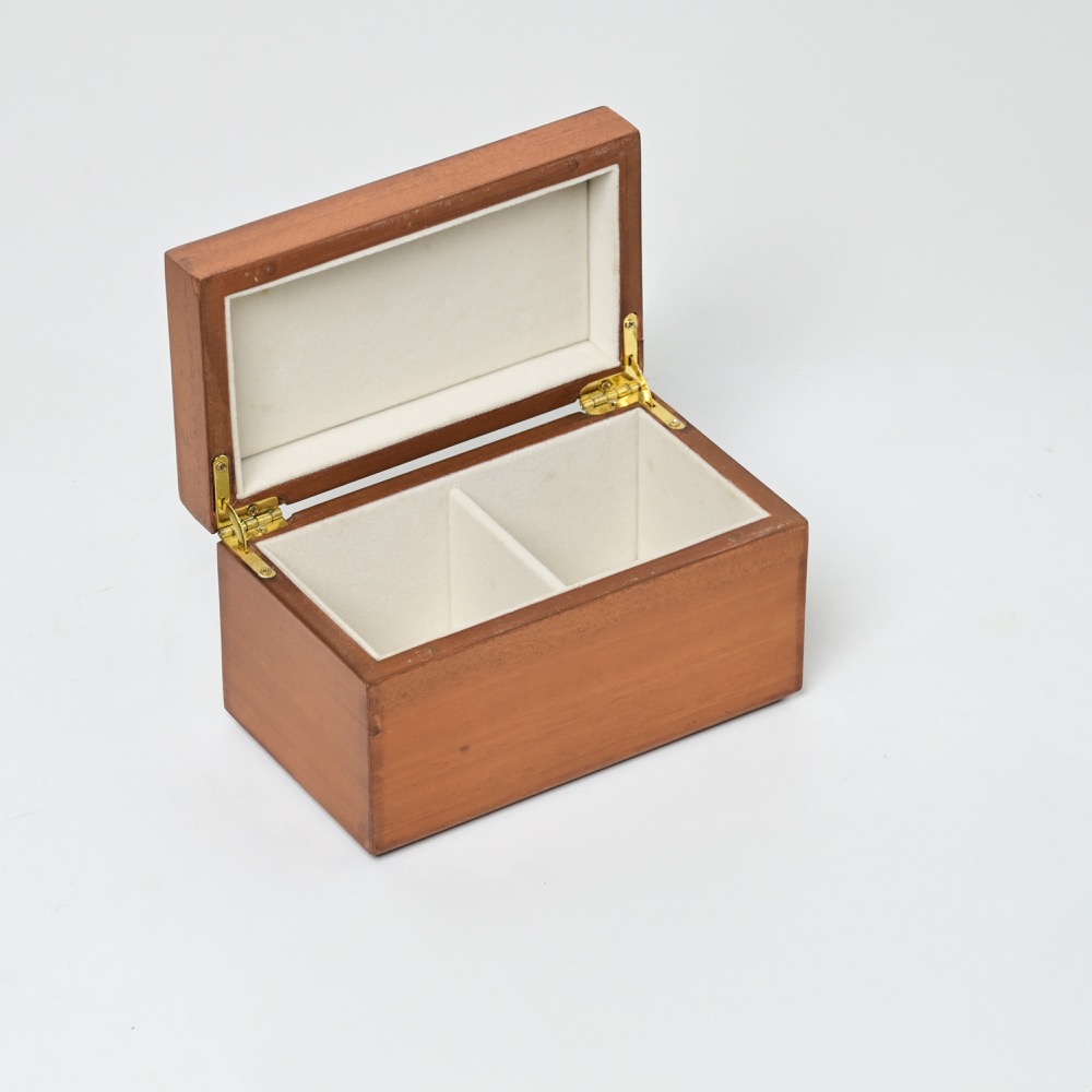 custom shaped wooden jewellry box with LED lights